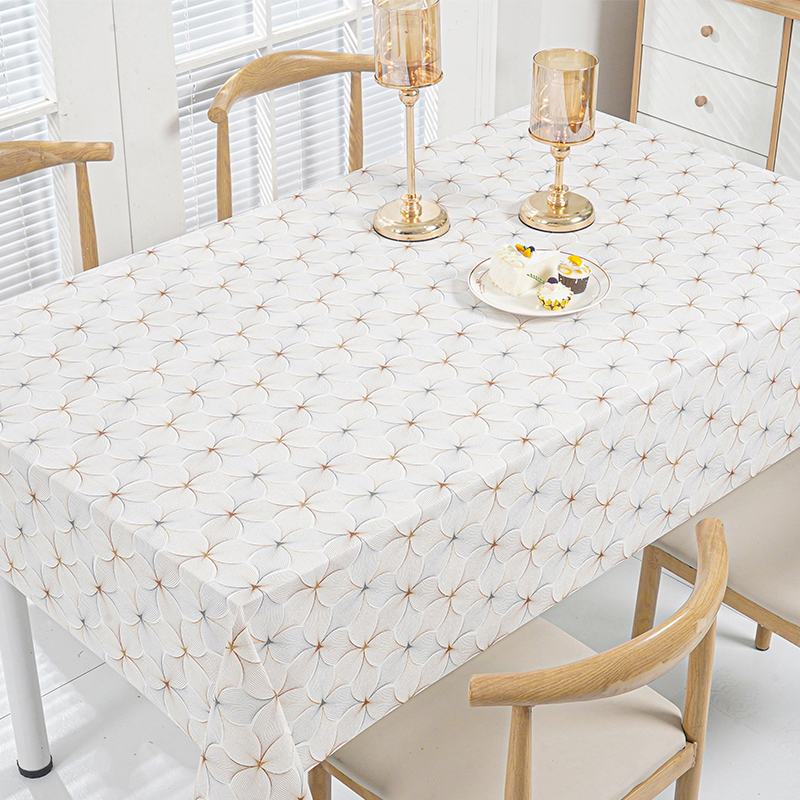 Vein Floral PVC Tablecloth 