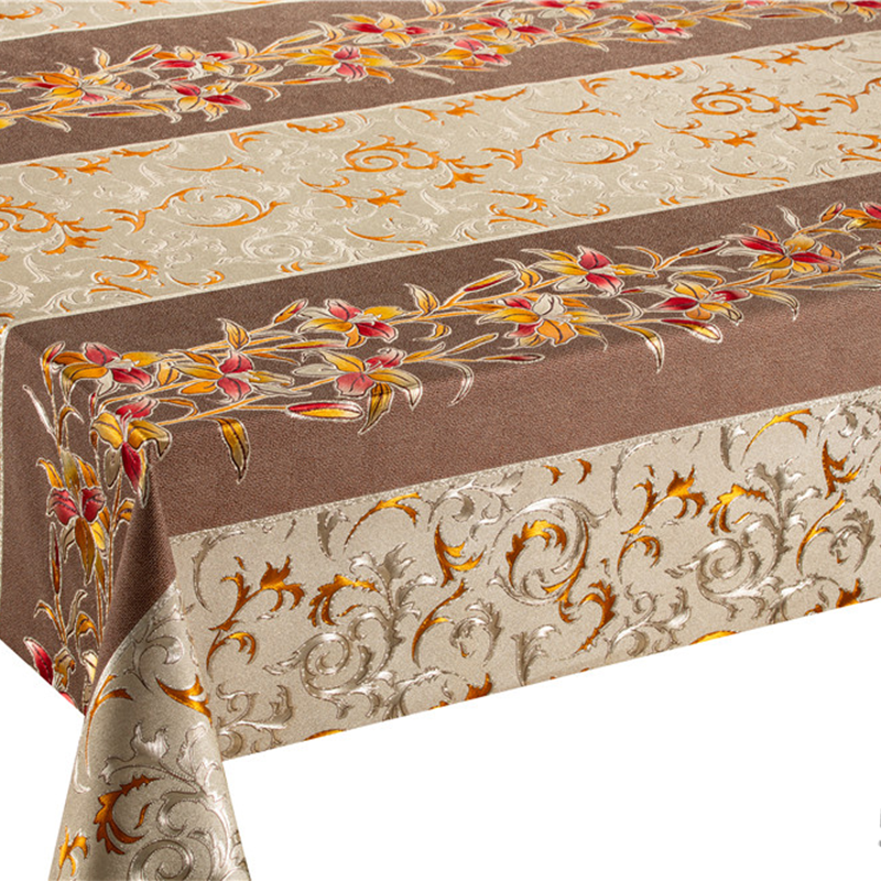 Vintage Stripe PVC Tablecloth 