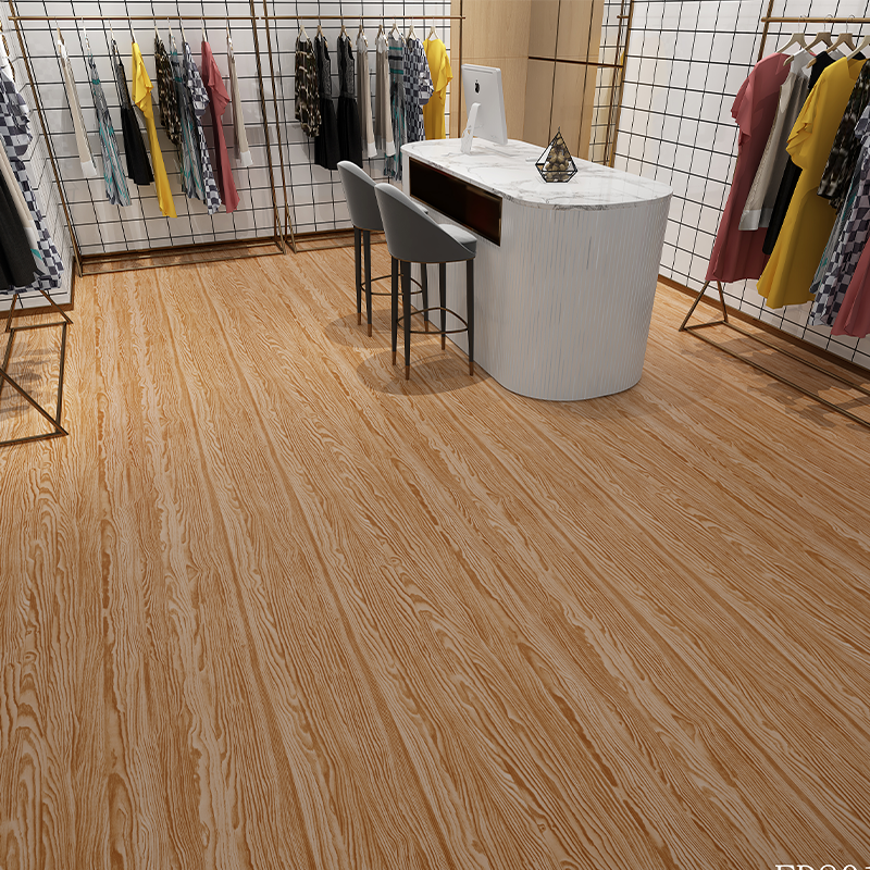 Natural Wood Grain LVT Flooring Sticker