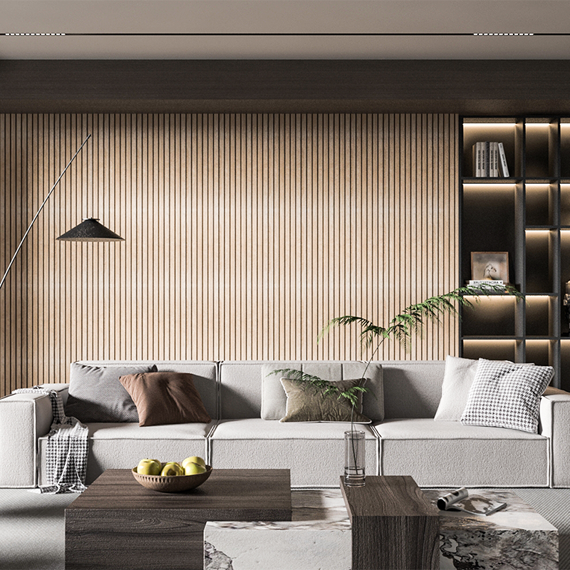 Vertical Stripe Wall Decoration Sticker 