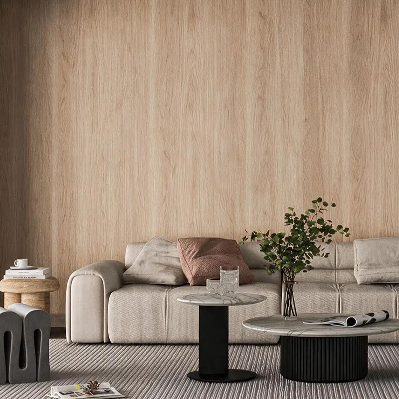 Natural Wood Wall Decoration Sticker 