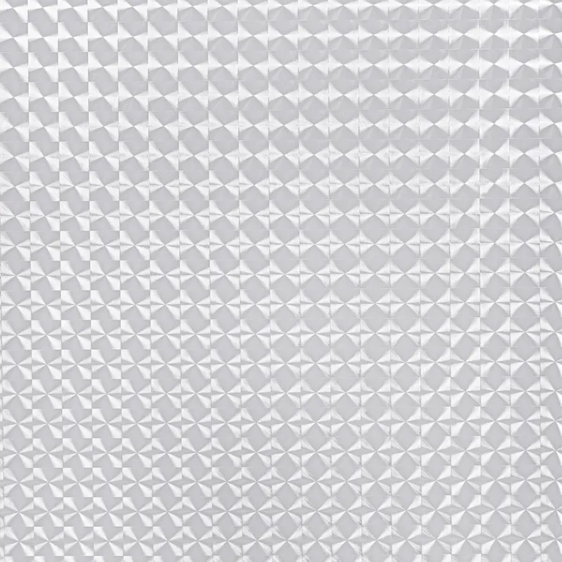 Geometric Textured PVC Static Film