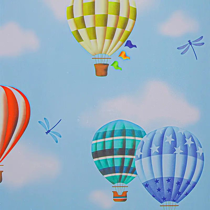 Cartoon Pattern PVC Static Film