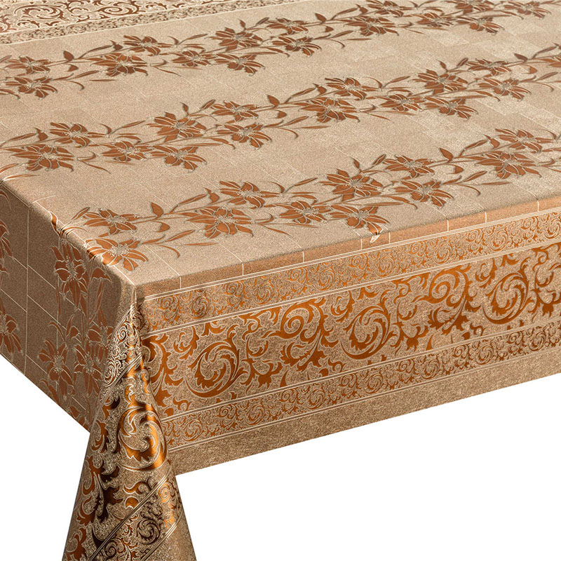 Vine Floral PVC Tablecloth