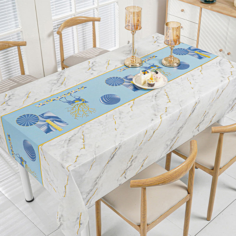 Golden Deer PVC Tablecloth 