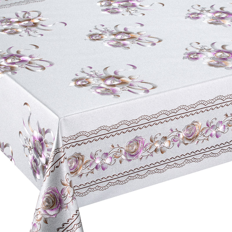 Floral Cluster PVC Tablecloth 