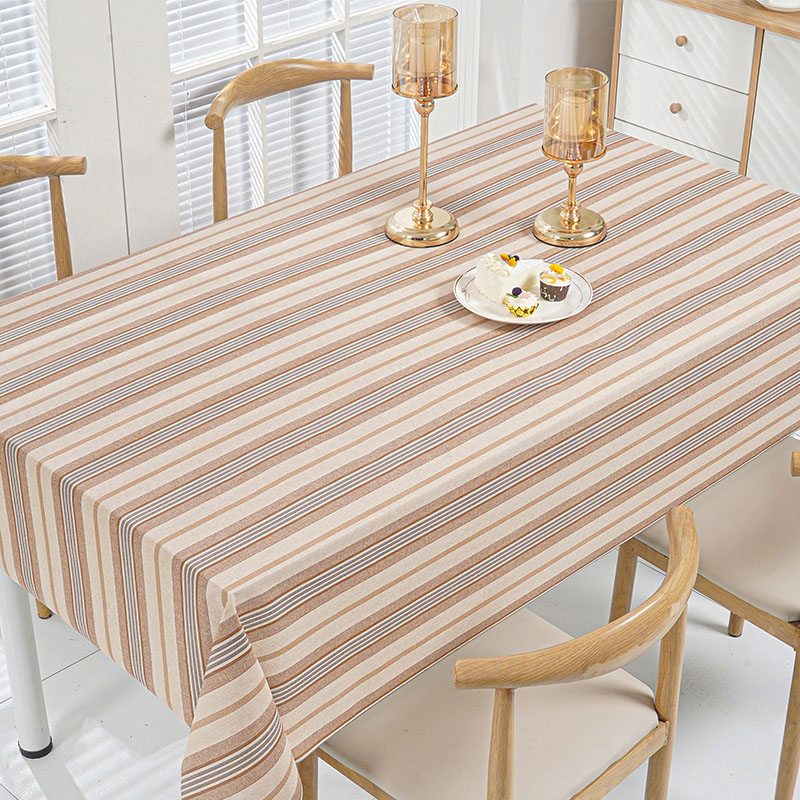 Mixed Stripes PVC Tablecloth