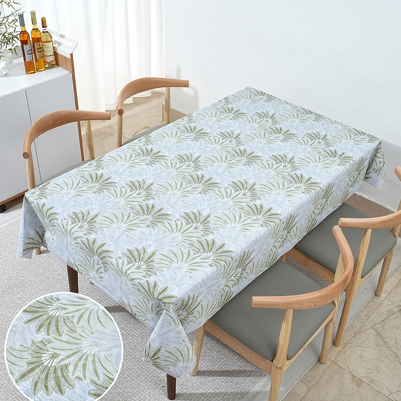 Fan Palm PVC Tablecloth