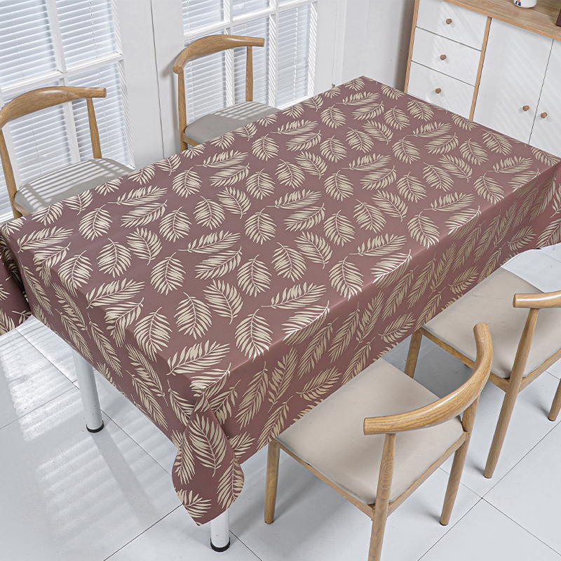 Palm Leaf PVC Tablecloth