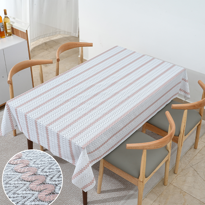 JL Glitter Lace Tablecloth