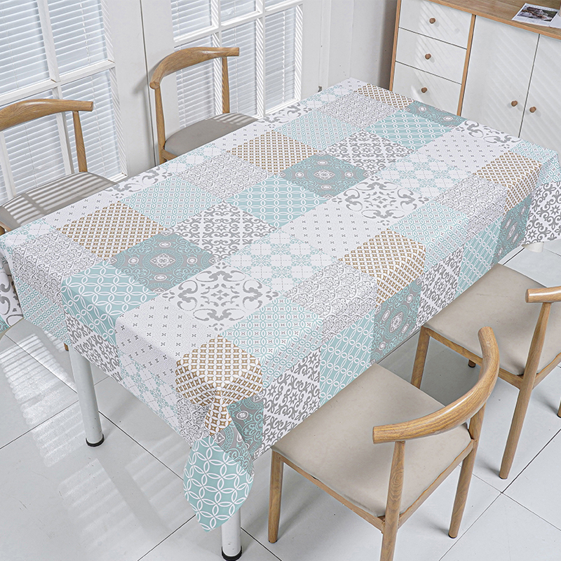 Ornate Patch PVC Tablecloth